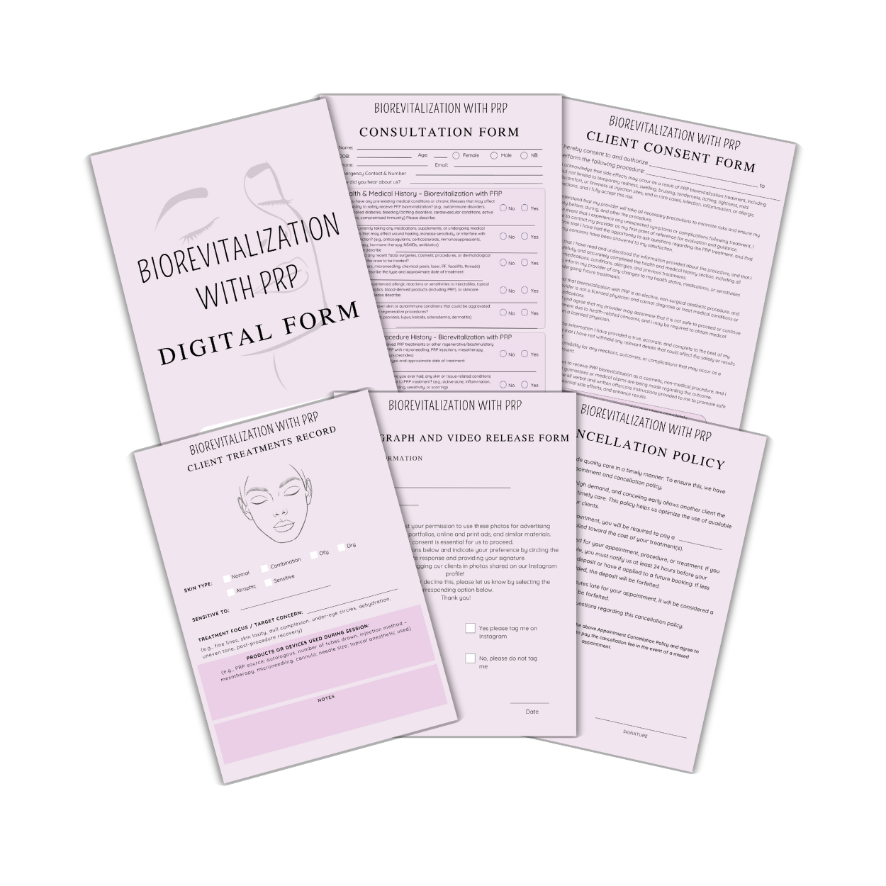 Biorevitalization with PRP Digital form