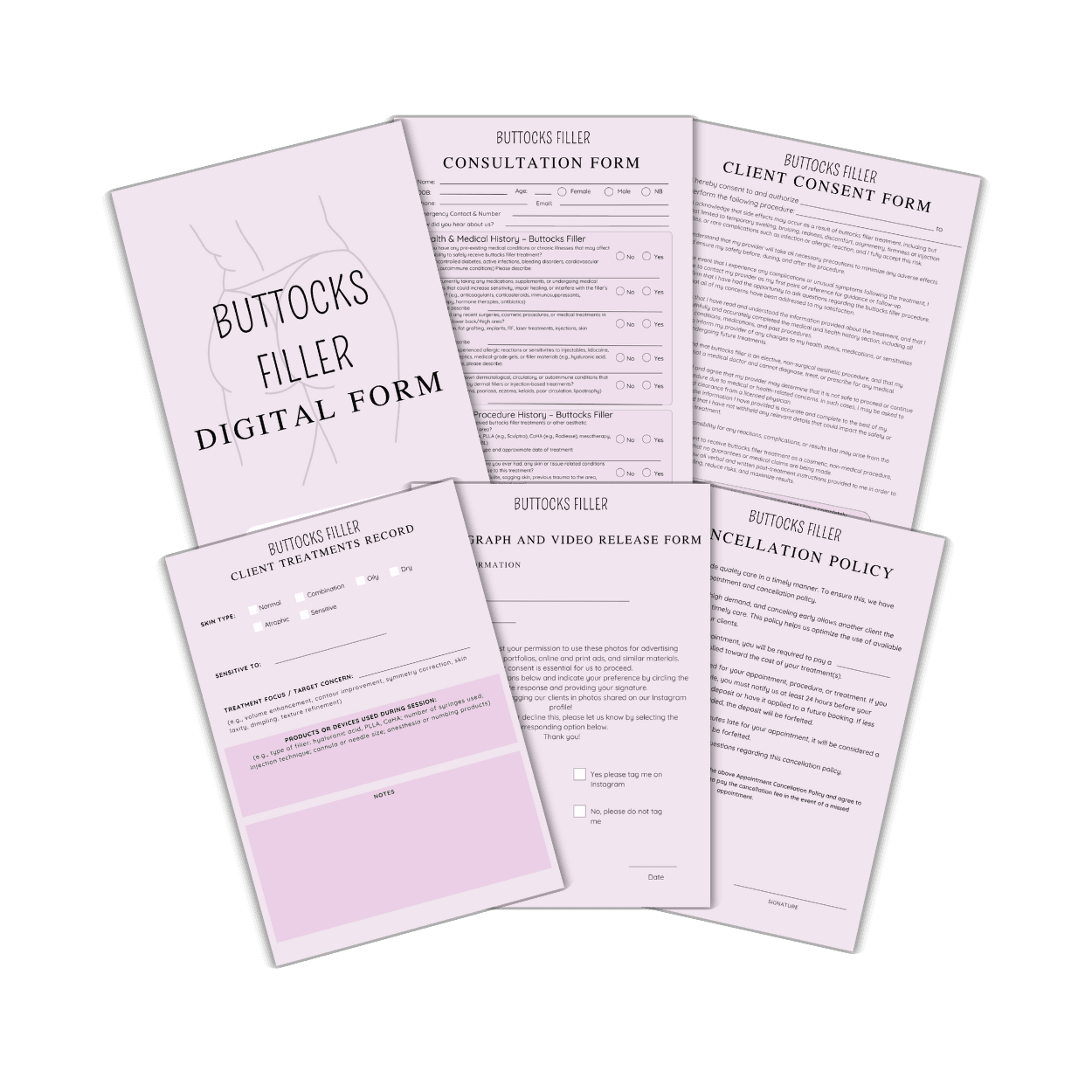 Buttocks Filler Digital form