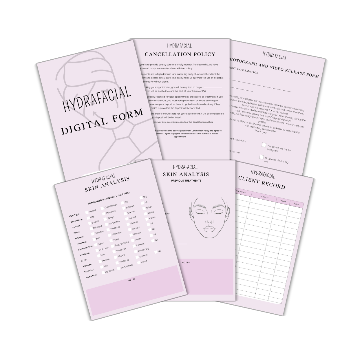 Hydrafacial Digital form