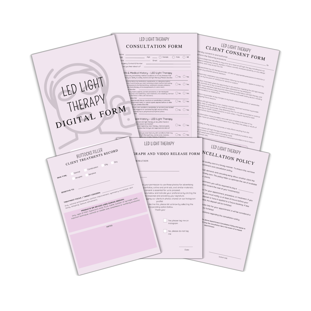 LED Light Therapy Digital form