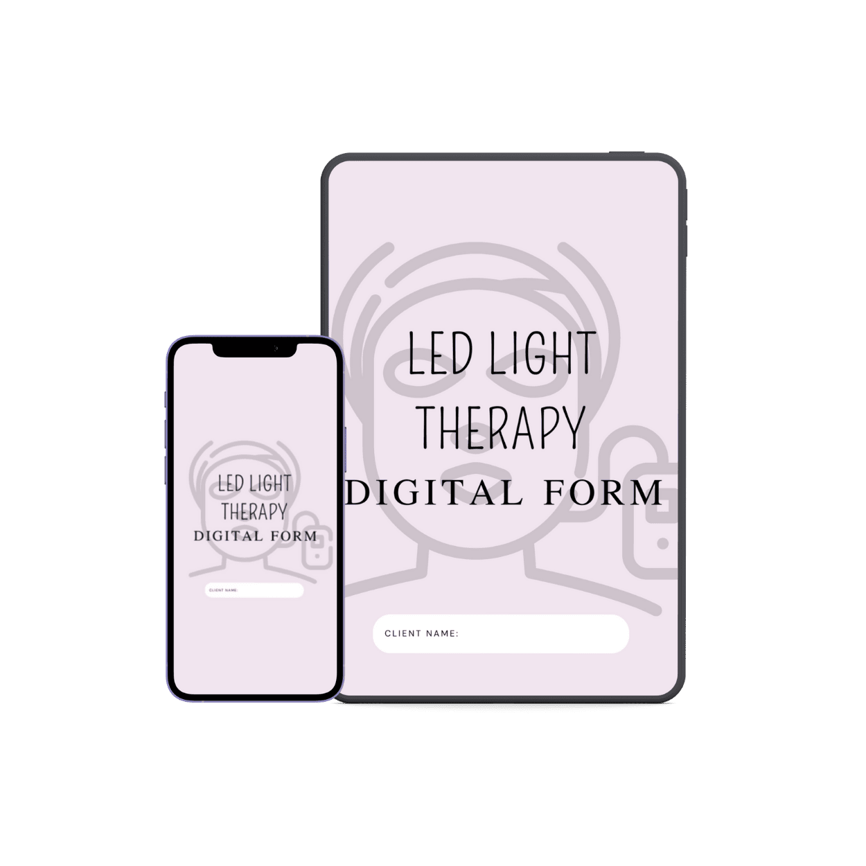LED Light Therapy Digital form