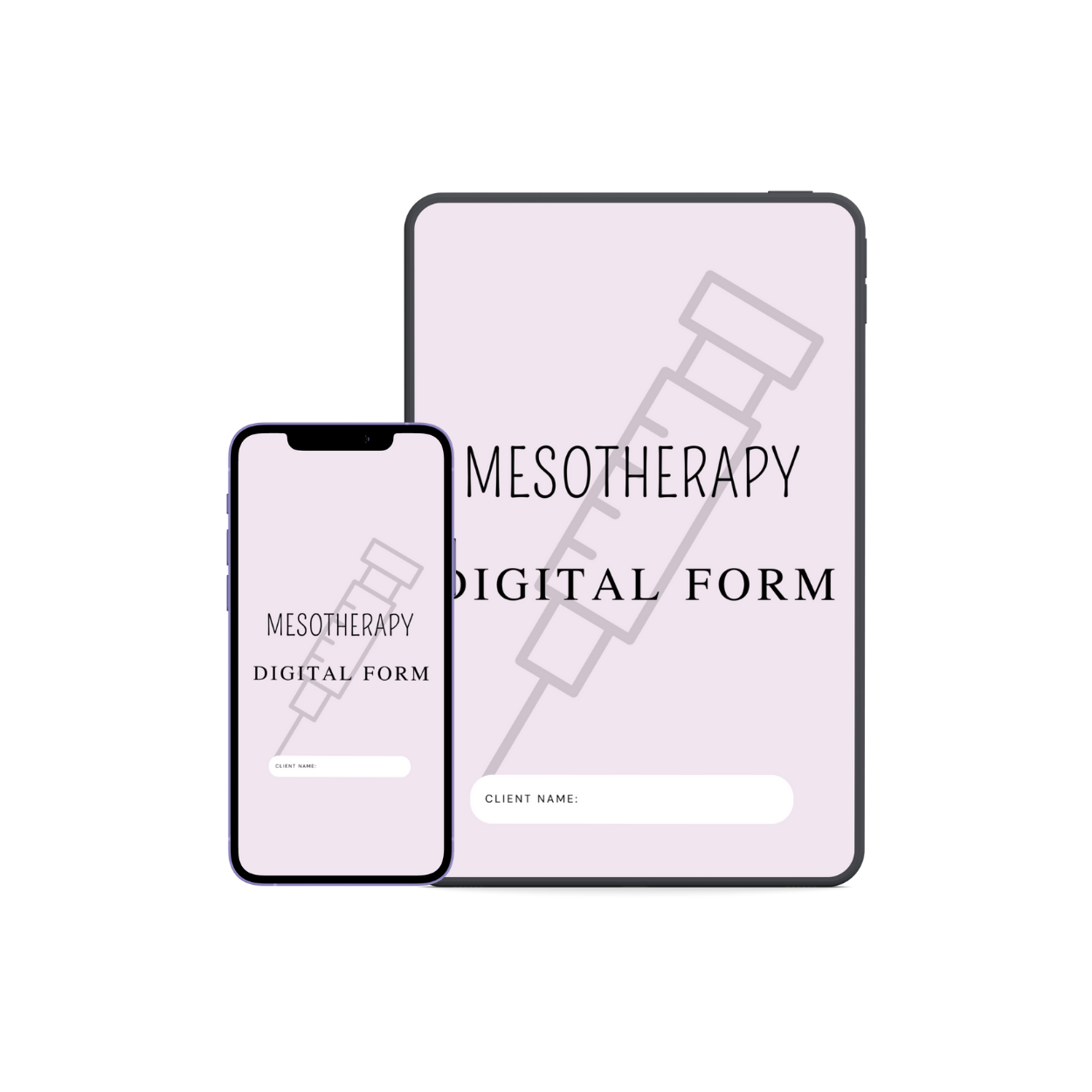 Mesotherapy Digital form