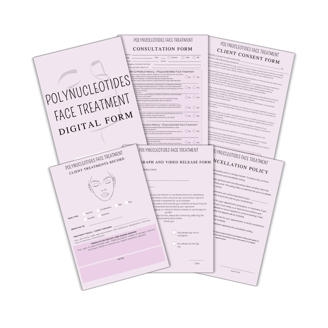 Polynucleotides Face Treatment Digital form