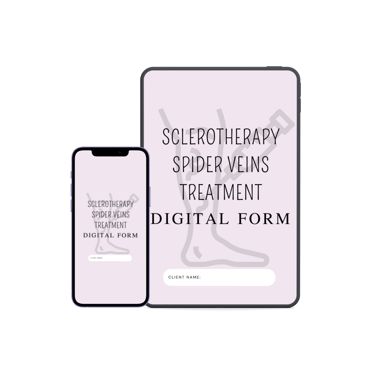 Sclerotherapy Digital form