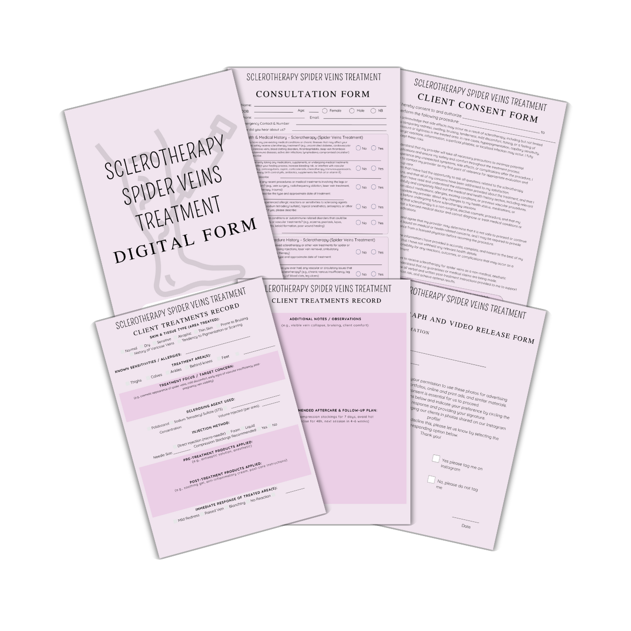 Sclerotherapy Digital form