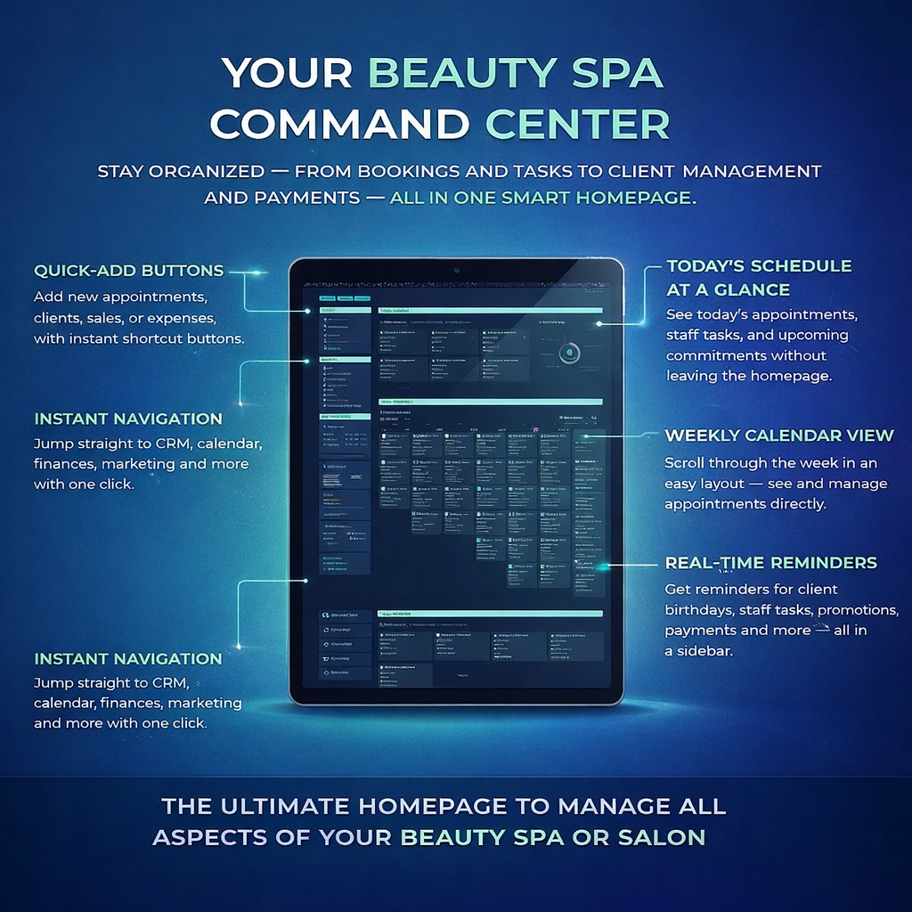 Beauty Business Organizer