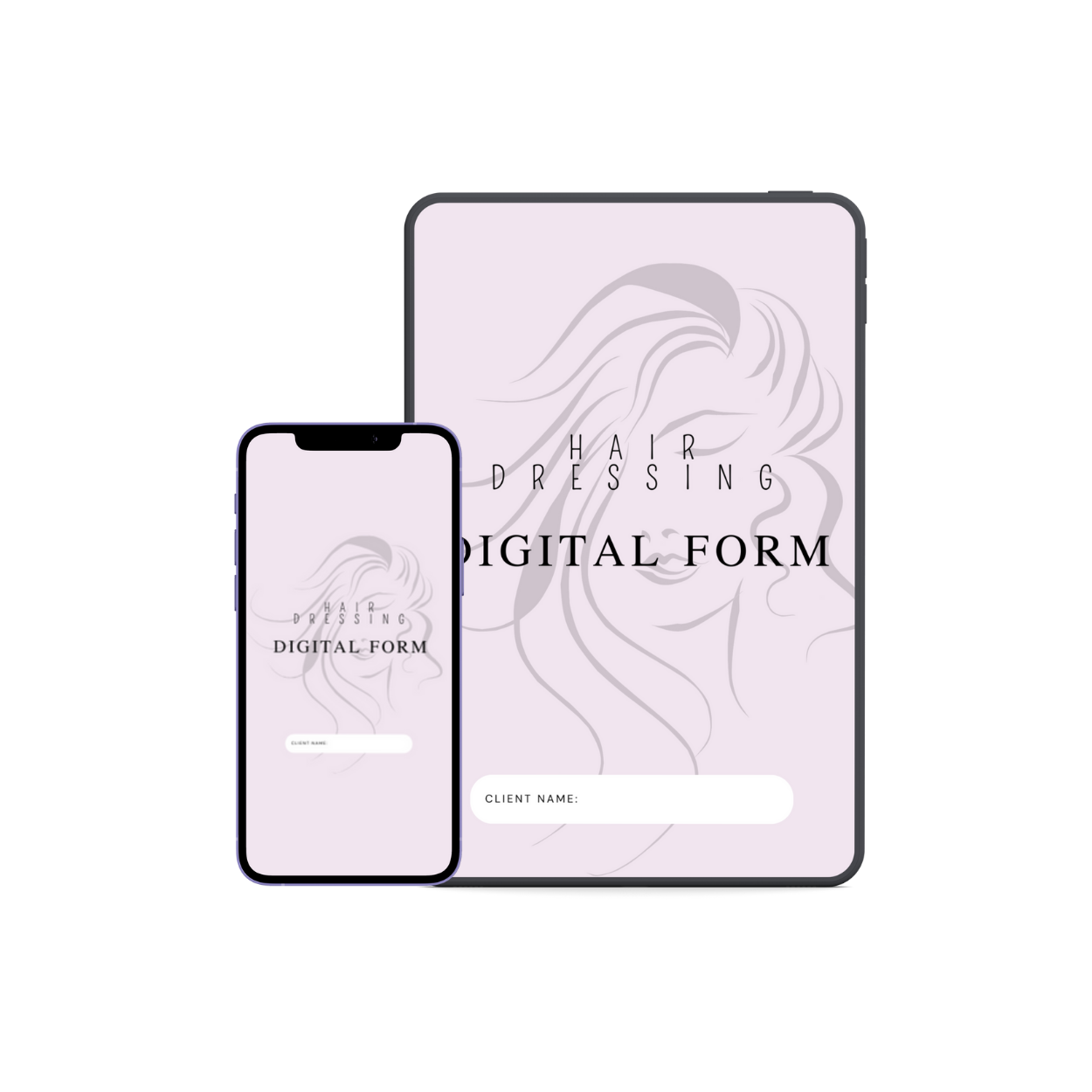 Hairdressing Digital form