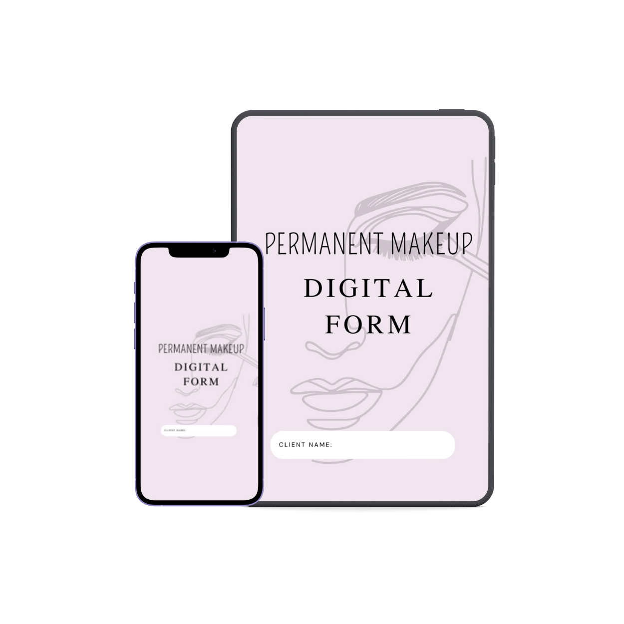 Permanent Make-Up Digital form