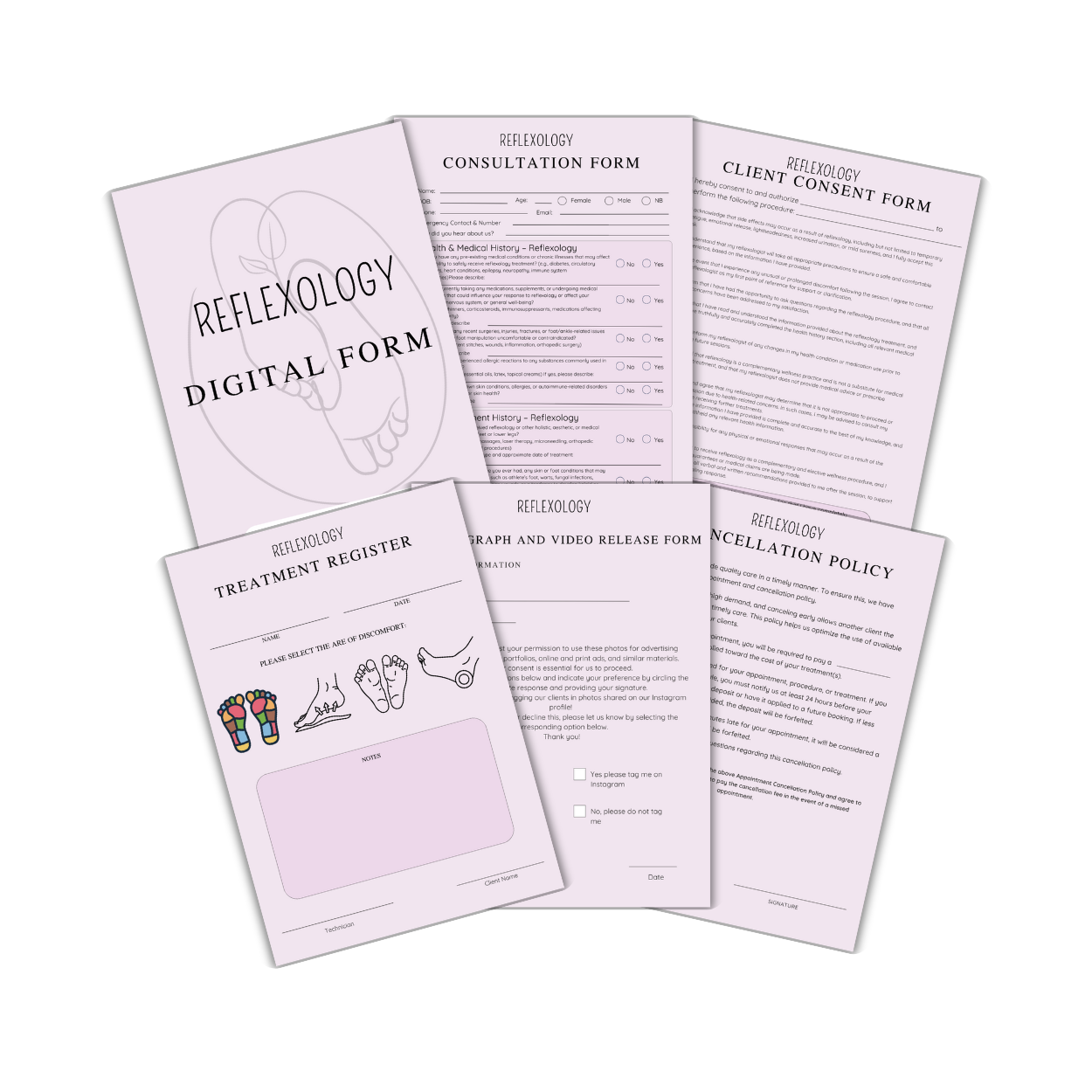 Reflexology Digital form